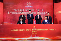 國企改革進行時┃輕出公司、三角公司推行經理層任期制和契約化管理(職業經理人)簽約儀式圓滿成功！